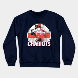 Retro Rugby League - Wigan Warriors - Martin Offiah - CHARIOTS Crewneck Sweatshirt